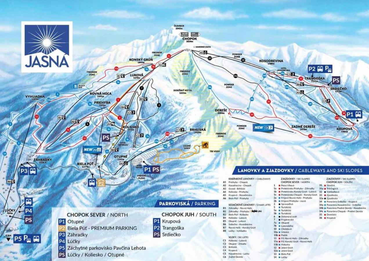 Myto Apartments Bergmax, Ski Jasna Chopok 10Min Transit - Resort Myto Apartments, Parking Free Mýto pod Ďumbierom 외부 사진